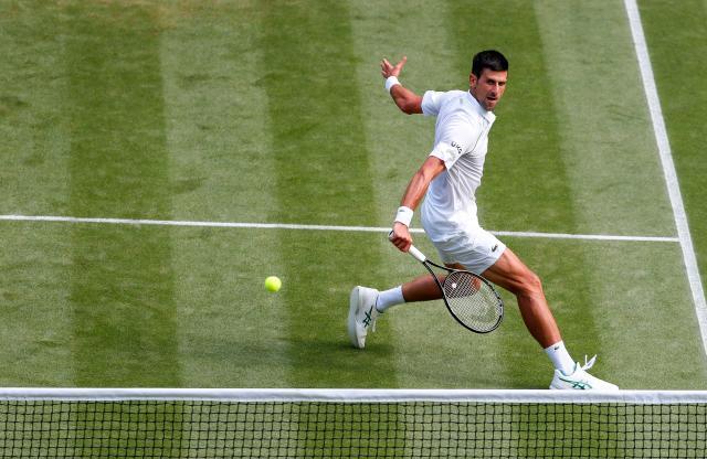 半岛体育-德约小遇挑战仍三盘晋级 第12次打入温网八强