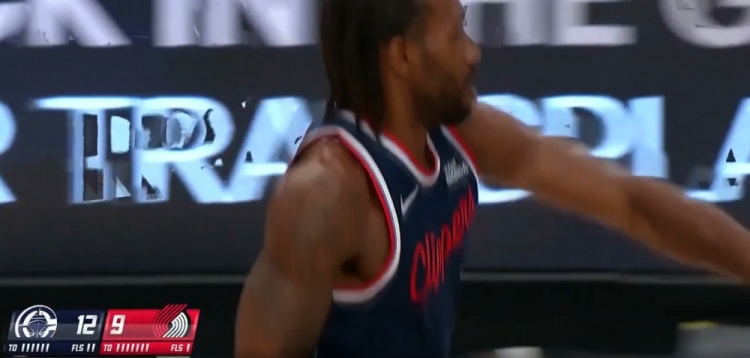 半岛体育-回击一波10-0！伦纳德转换背打转身上下步上篮打停开拓者